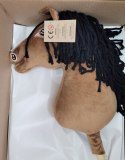Hobby Horse Duży koń na kiju Premium - maść jelenia A3