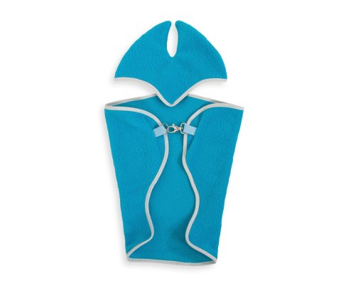 Zestaw dla Hobby Horse A3: polarowa derka + nauszniki - turkusowy