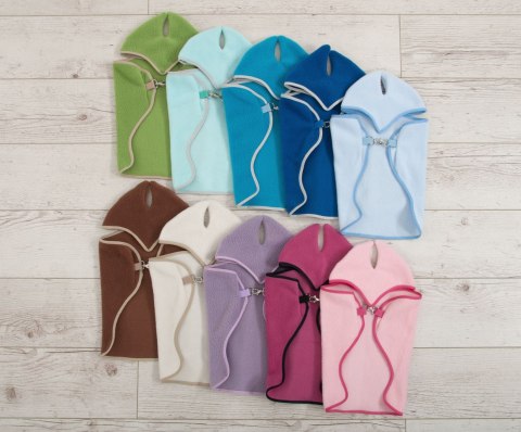 Zestaw dla Hobby Horse A3: polarowa derka + nauszniki - turkusowy