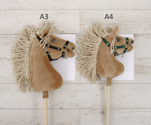 Zestaw STARTER - Hobby Horse A3 Biały + różowe akcesoria