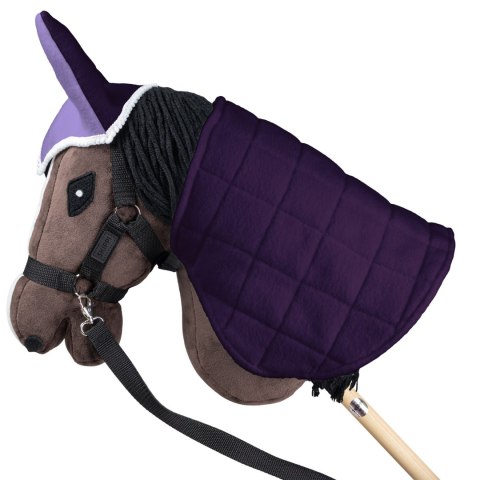 Derka dwustronna i nauszniki Skippi dla Hobby Horse - fioletowa Derka dwustronna i nauszniki Skippi dla Hobby Horse - fioletowa