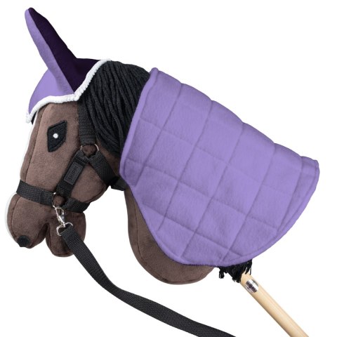 Derka dwustronna i nauszniki Skippi dla Hobby Horse - fioletowa Derka dwustronna i nauszniki Skippi dla Hobby Horse - fioletowa